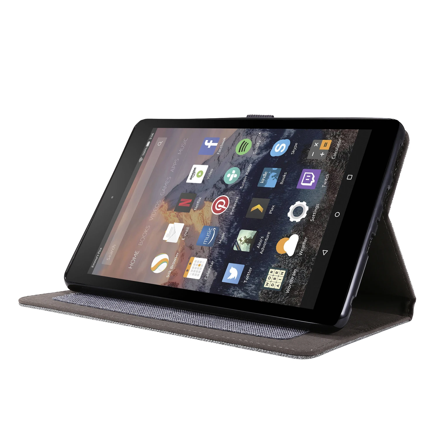Cowboy-Themed Shockproof Stand Cover with Card Pockets