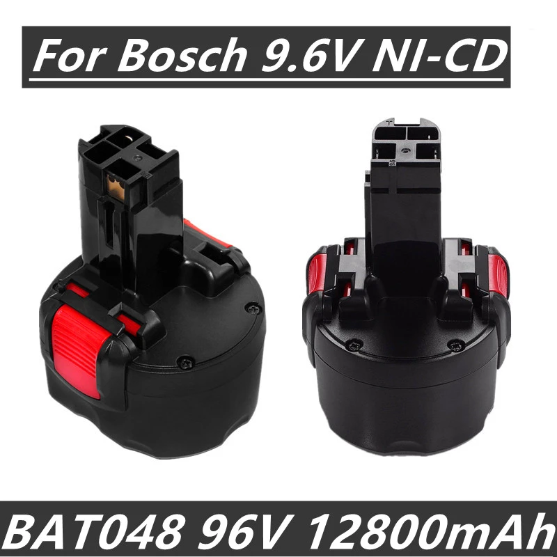 BAT048 para Bosch 9,6 V 12800mAh ni cd batería recargable herramientas para Bosch PSR 960 BH984 BAT048 BAT119|Baterías recargables| - AliExpress