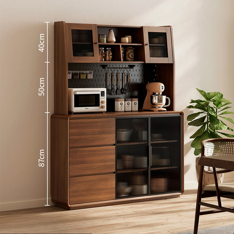High Quality Shelves Sideboard Decorate Cupboard Modern Design Kitchen Cabinet Auxiliary Table Armarios De Cocina Home Furniture