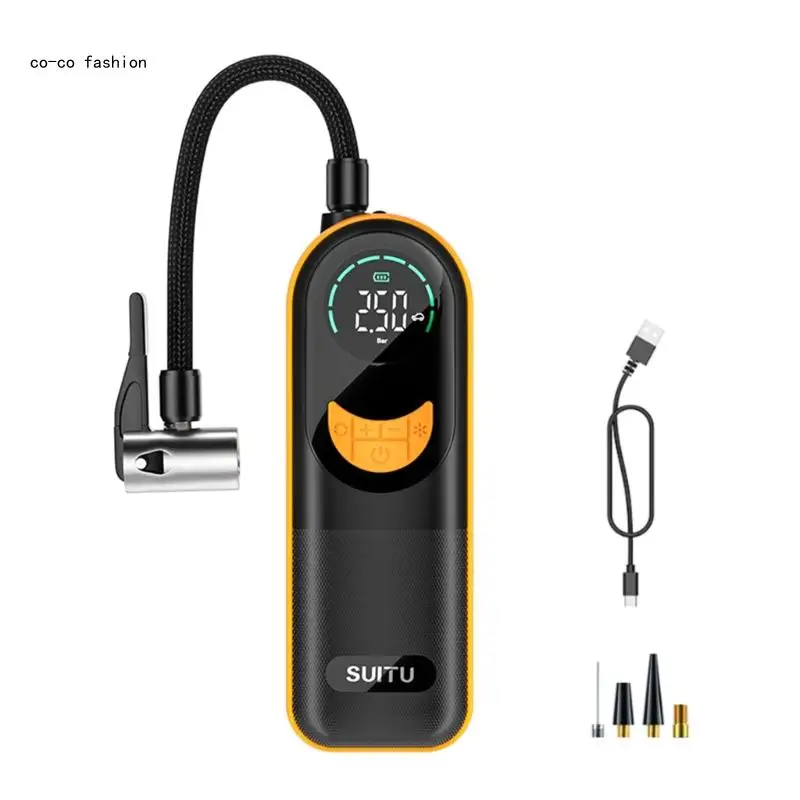 

517B Wireless Air Inflator Tire Inflatable Pump Compressor for CarMotorbike