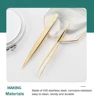 Eyelash Tweezers Professional Golden Stainless Steel High Precision Tweezer for Volume Fans Lashes Extensions Makeup Tools 4