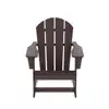 Durable Outdoor Patio Rocking Chair Weather Resistant HDPE Classic Porch Rocker Comfortable Relaxing Lawn Garden Seating Easy 5