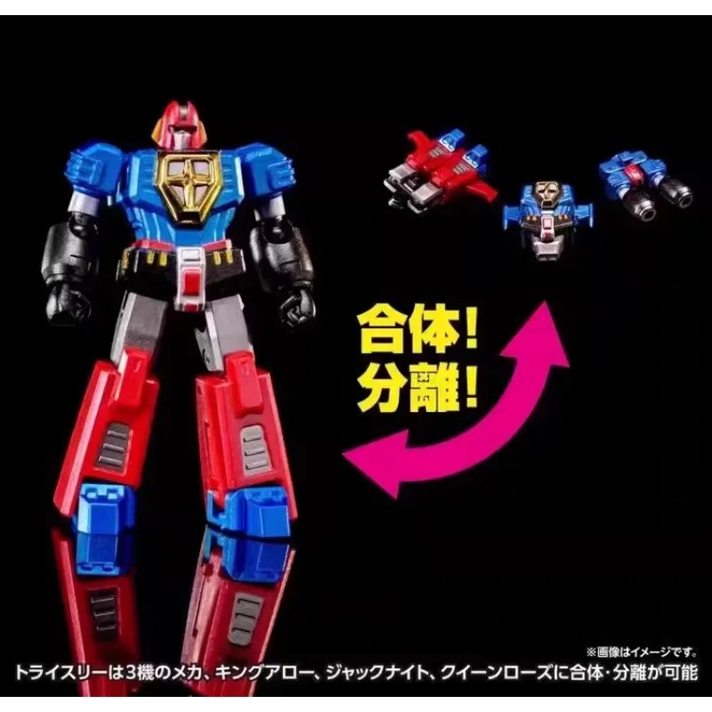 【재고 있음】 변신 장난감 오리지널 제품 WAVE Jinx Research KM-161KM161 GoShogun 18cm 높이 합금 완성형 모델 피규어