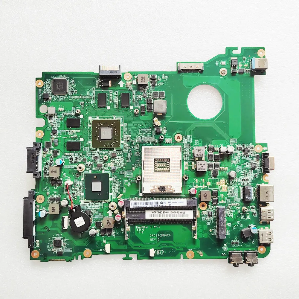 

For ACER Asipre E732 E732ZG Laptop Motherboard HM55 DDR3 HD5650M 1GB MBND606001 MB.ND606.001 DA0ZRCMB6C0 Main board