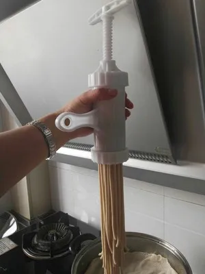 8pcs Pasta Maker Machine Noodles Maker macaroni Machine Kitchen Spaghetti Pates Pasta Pressing Noodle DIY