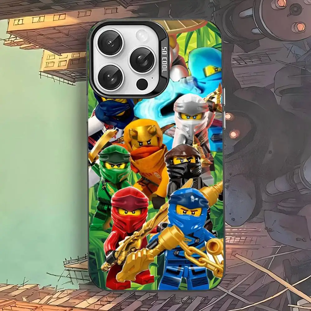 Animated N-Ninjago-Funny Matte Shockproof Phone Case - Stylish and Durable Back Cover
