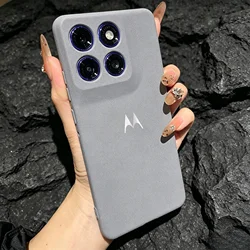 Ultra Slim Rock Sandstone TPU Phone Case - Sleek and Durable Protection - Motorola Moto G47 (GRAY)