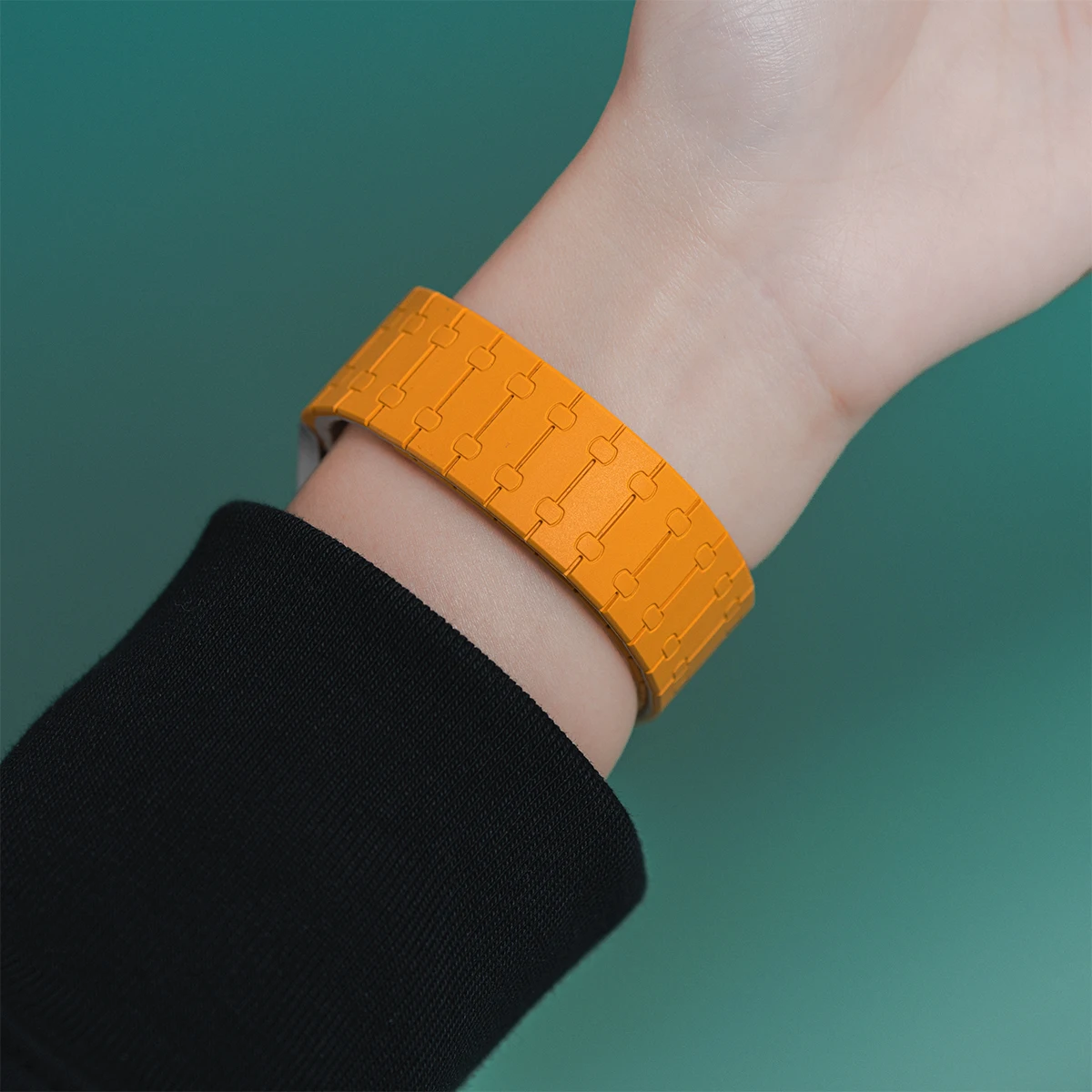 Magnetic Silicone Sport Bracelet Strap