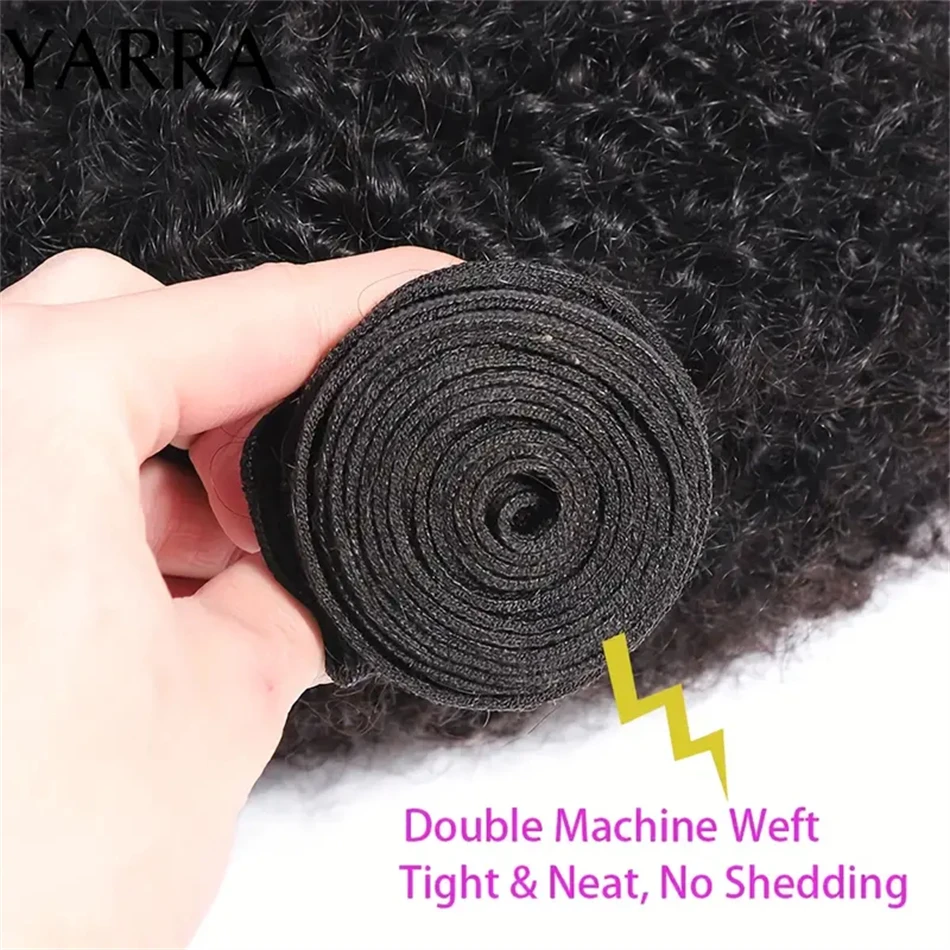 Afro Kinky Curly Bundles Brazilian 1/3 Afro Kinky Human Hair Bundles Deal 8-20