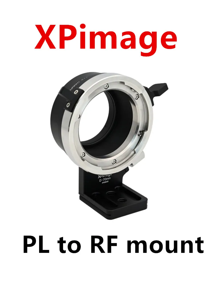 Pl Cine Mount Lens To Canon Eos Rf Fullframe Cine Camera.Pl To Red Canon Eos Rp/R5/R6/R7 Komodo/V-Raptor Per Adattatore Xpimage