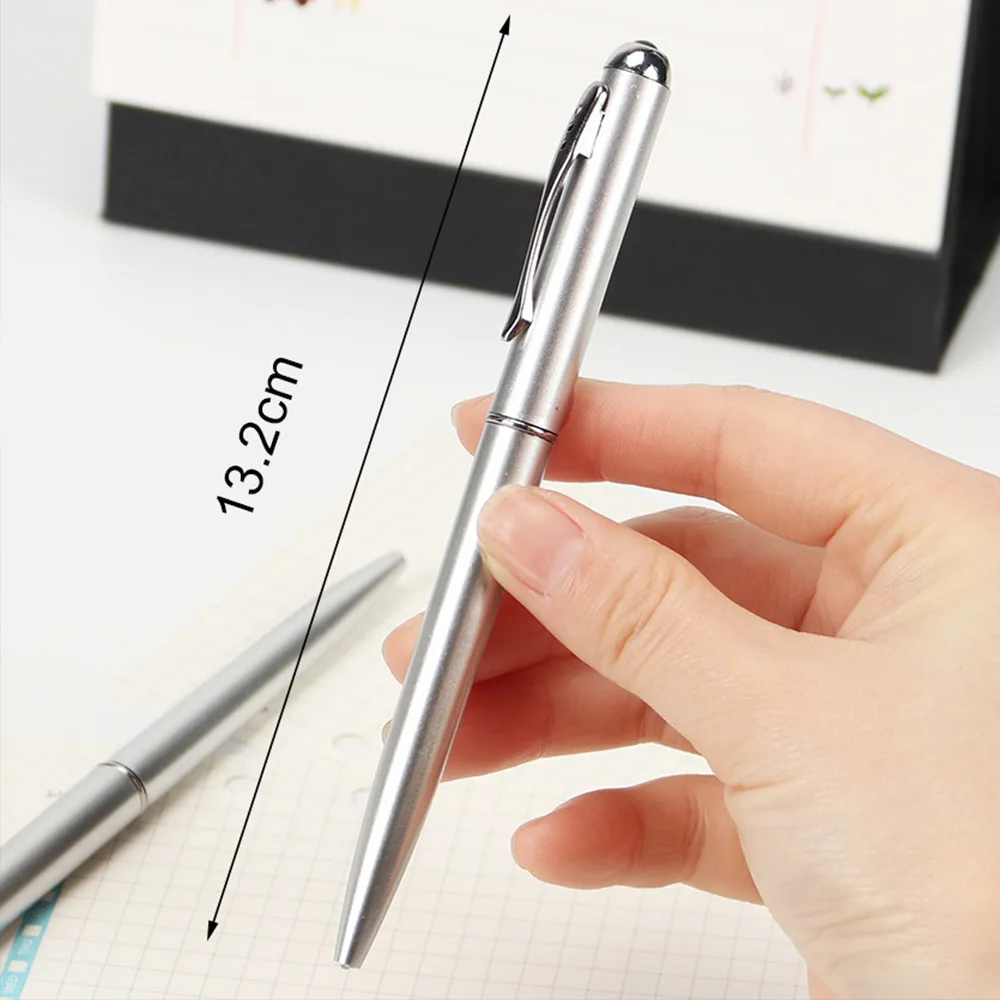 Invisible ink pen STONEGO Invisible Ink Pen Novelty Plastic Material Ballpoint Pens With Uv Light Magic Secret Ballpoint