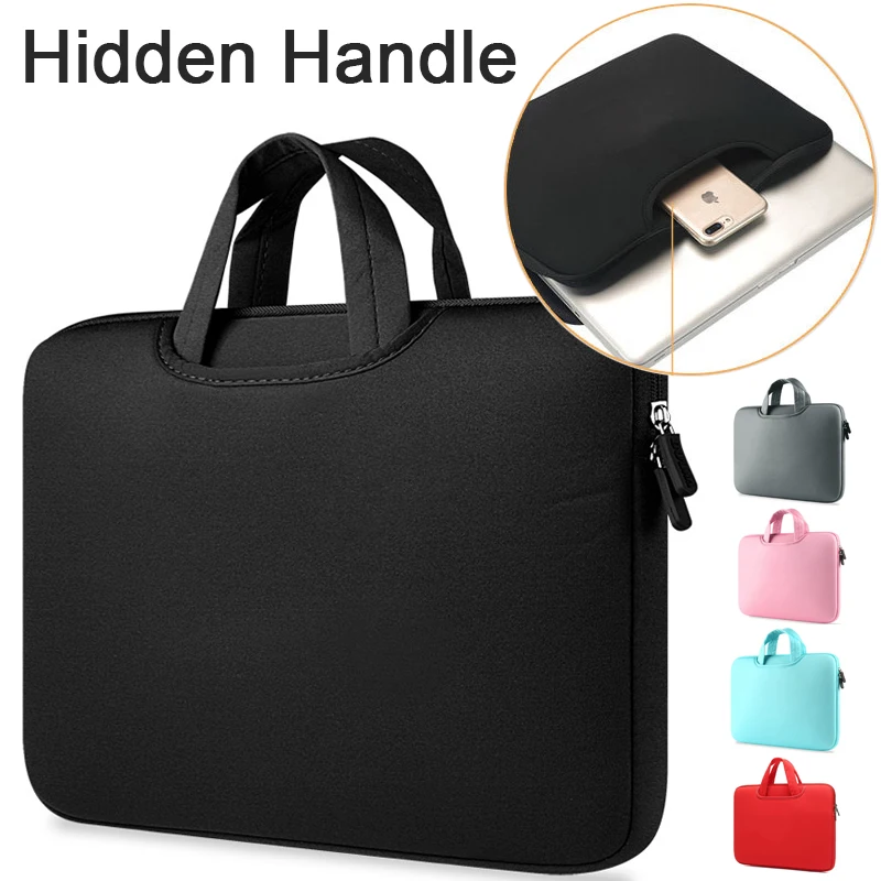 Morbido Sacchetto Del Computer Portatile 11 12 13.3 14 15 15.6 17 Pollici Per Huawei Lenovo Xiaomi Hp Macbook Air Pro Caso 2020 2022 M1 M2 Della Coper