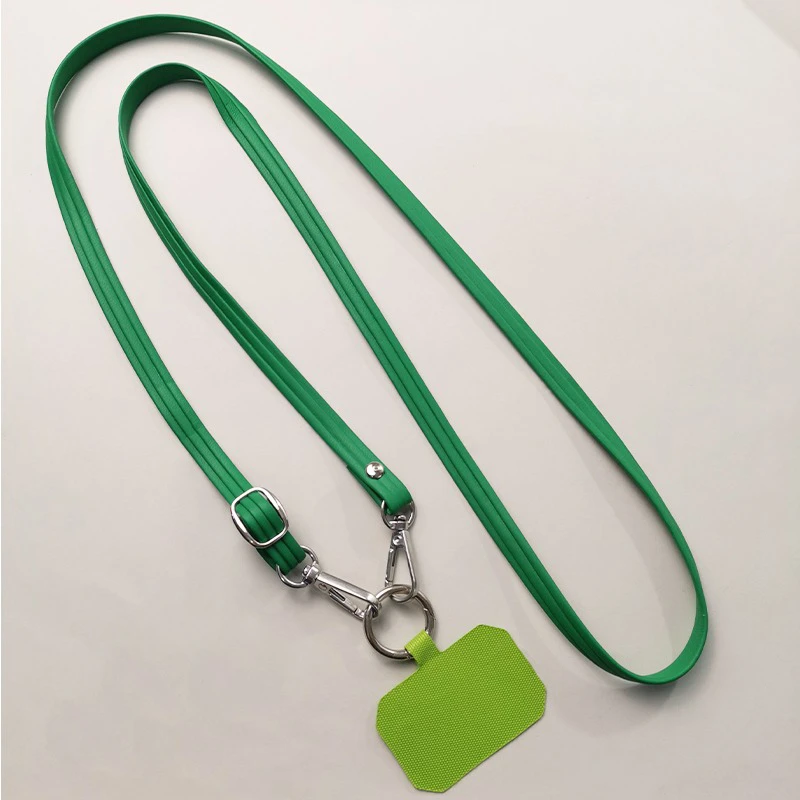 Elegant Crossbody Phone Lanyard with Adjustable High-End Leather Strap