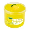 70ml Crystal Clear Slime with Watermelon Peach Avocado Pineapple Charms-Non-Sticky Soft Jelly Clay For Party Christmas Gift 5