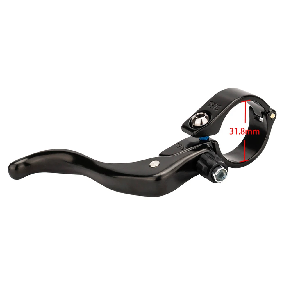 

1Pair Auxiliary Brake Lever 22.2/31.8mm Aluminum Alloy Ergonomically Handlebars Cycling Accessories For Mountain Road Bike