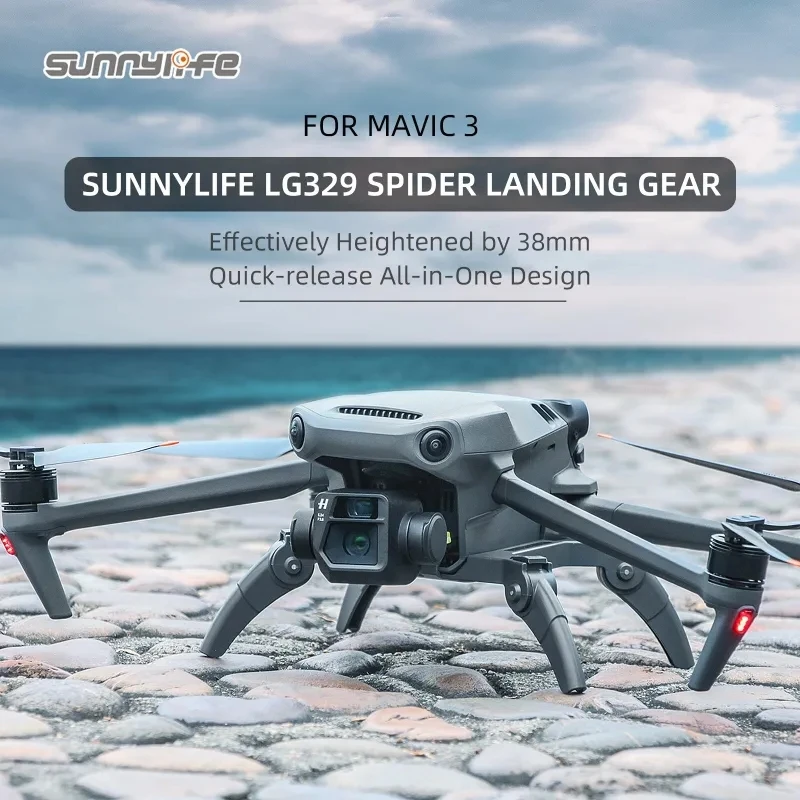 

Spider Landing Gear for DJI Mavic 3 / Mavic 3 Classic Extender Extension Leg Support Protection Drone Accessories