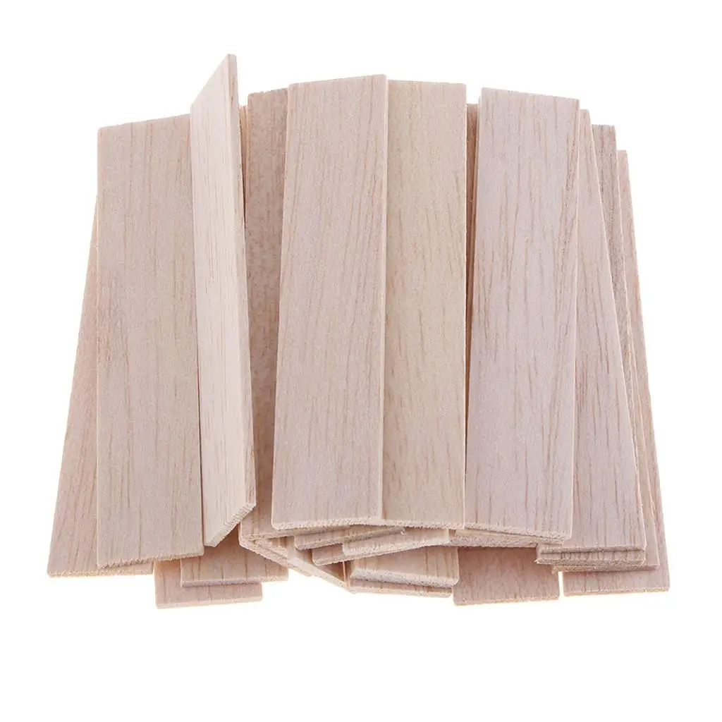 Wood Wooden Sticks Dowel Square Dowels Crafts Unfinished Craft Rods Strips  Rod Hardwood Pieces Balsa Diy Tags Painting - AliExpress