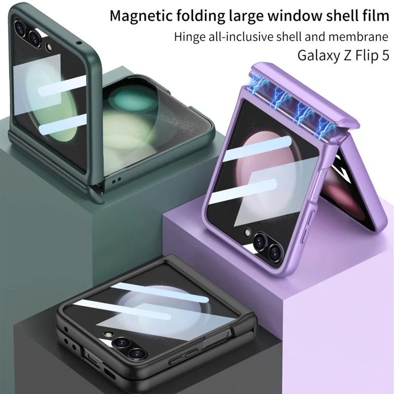 GKK Original Magnetic Hinge Case with Screen Protector - All-in-One Cover