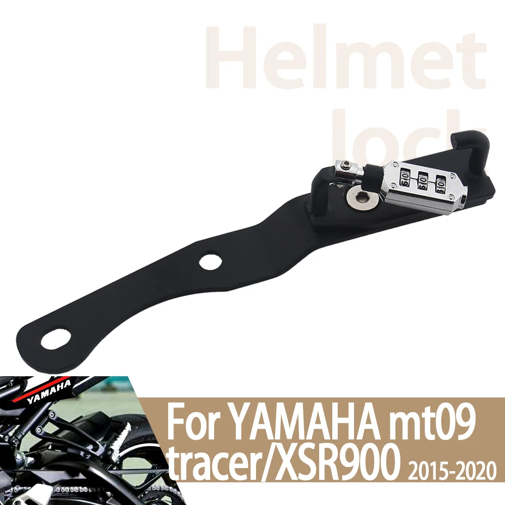 

Для MT09 трассовый замок для мотоциклетного шлема, крючок для крепления пароля, боковая защита от кражи, подходит для фототрассоров XSR900 2015-2020 2016