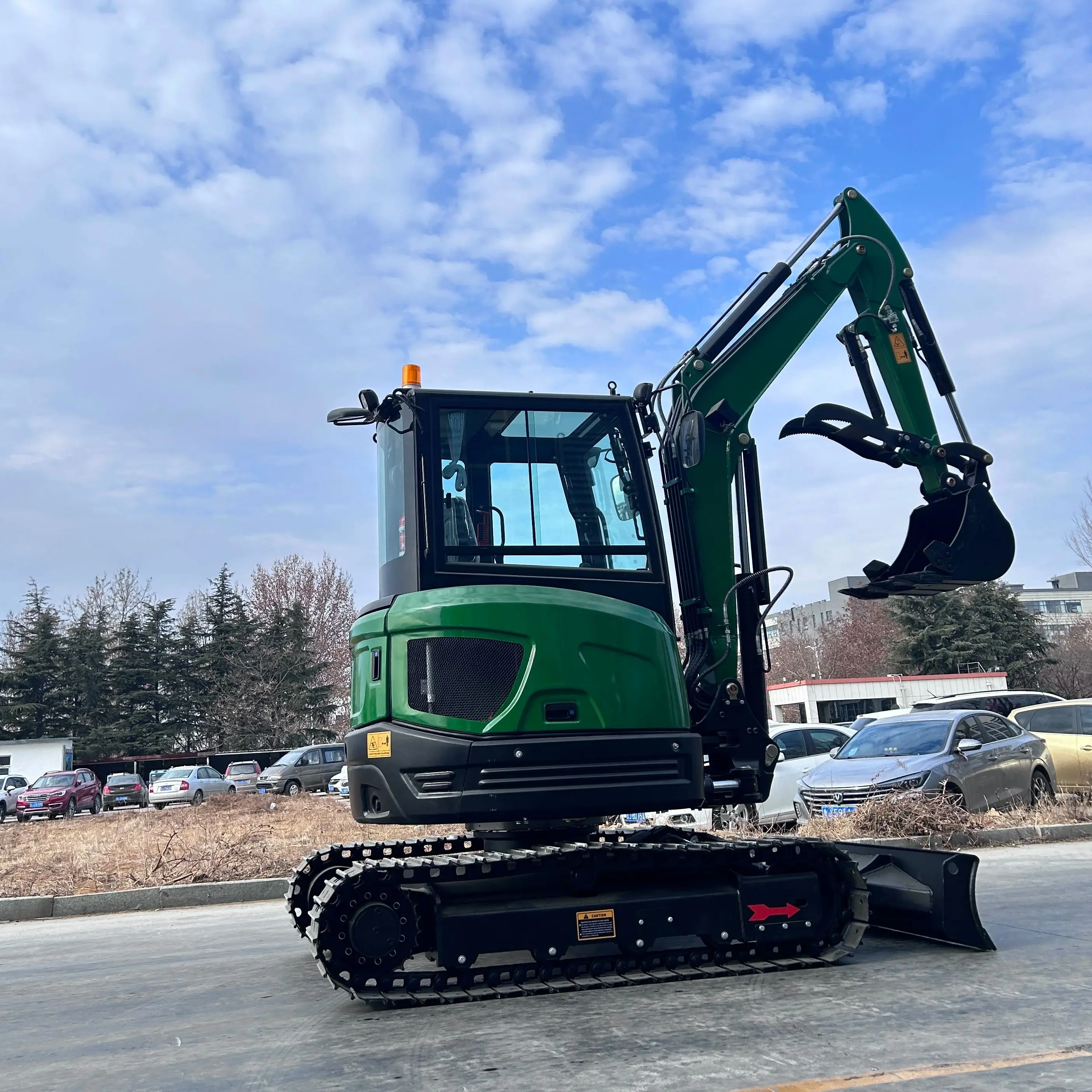 Free delivery excavator 3.5-ton tracked compact small excavator EPA engine diesel small excavator for household use 1