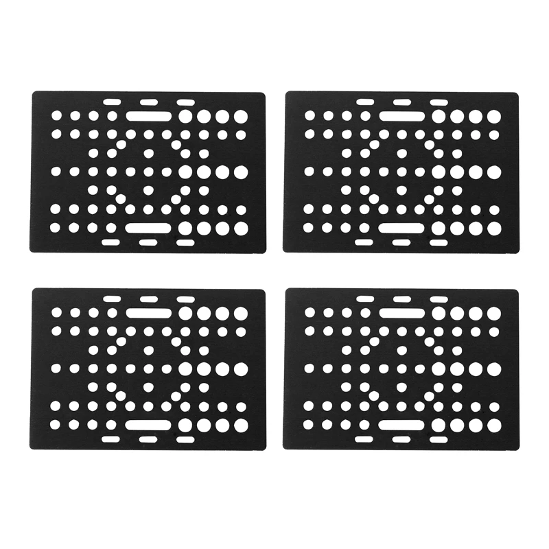 

4X CNC Gantry Plate V Slot Universal Plate Aluminium V Slot Aluminium Linear Extrusion For Openbuilds