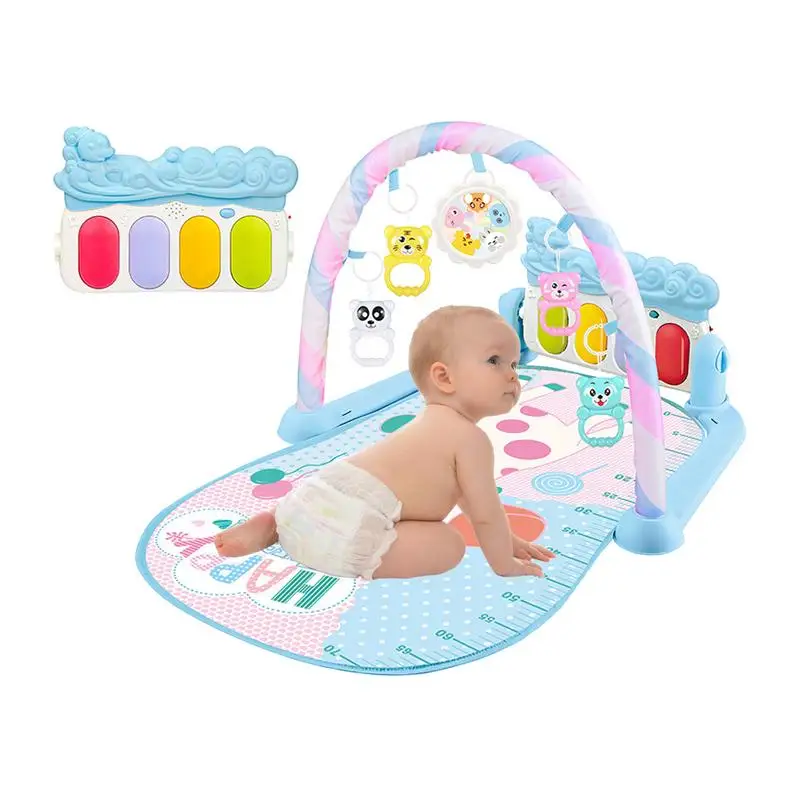 

Play Piano Gym For Baby Baby Gym Play Mat Baby Activity Mat Toys For 3-12 Months Infant Newborns Toddlers Sensory Skill