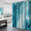 Bathroom curtain 3D digital printing, home, bathroom partition curtain, bathroom decoration, waterproof and mold resistant 3