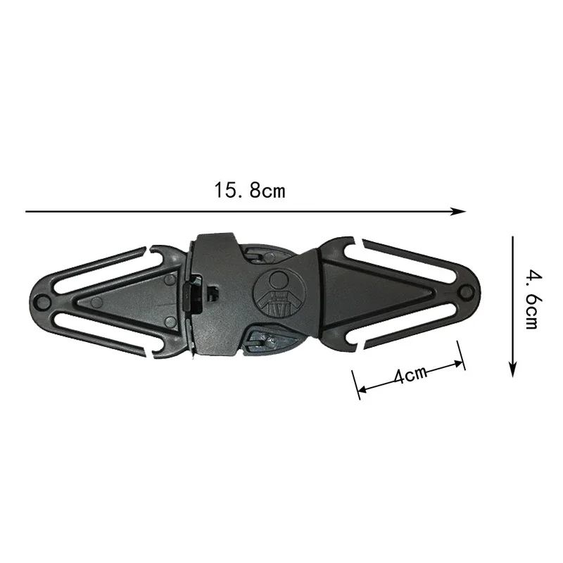 Car Child Safety Seat Belt Shoulder Belt Positioning Buckle Fixer Adjuster Baby Stroller Chest Buckle Lock Accessories seat belt adjuster seat belt strap