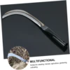 Mowing 2pcs Fierce Steel Willow Leaf Sickle Farming Sickle Harvest Garden Weeding Fork Gardening Hand Tool Sickle Garden Tool Ha 3
