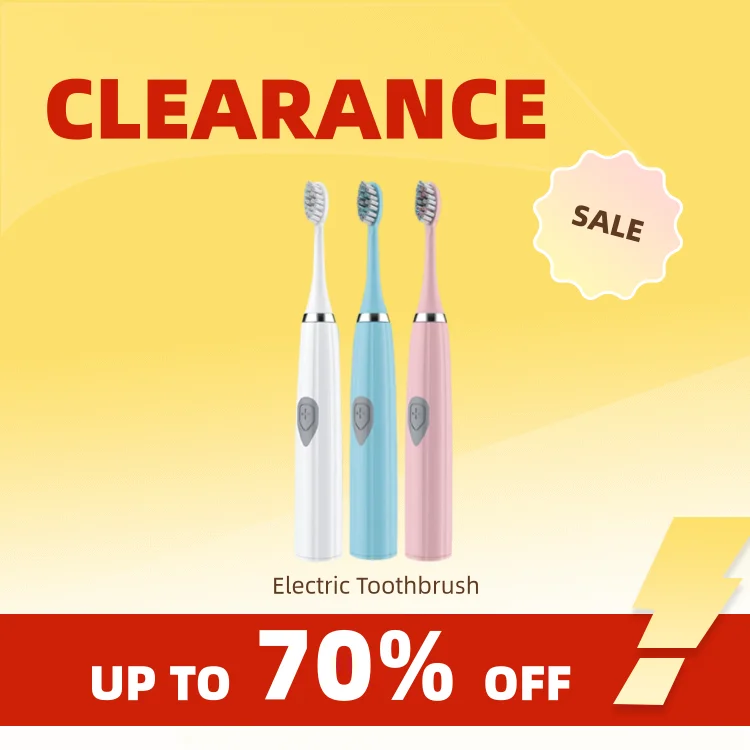 Electric Toothbrush for Adults Soft Portable Battery Endurance IPX6 Waterproof Intelligent Oral Care
