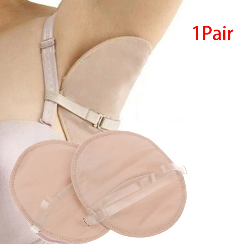 Underarm Sweat Shield Pad Washable Armpit Absorbing Sweat Guards Strap 1Pair