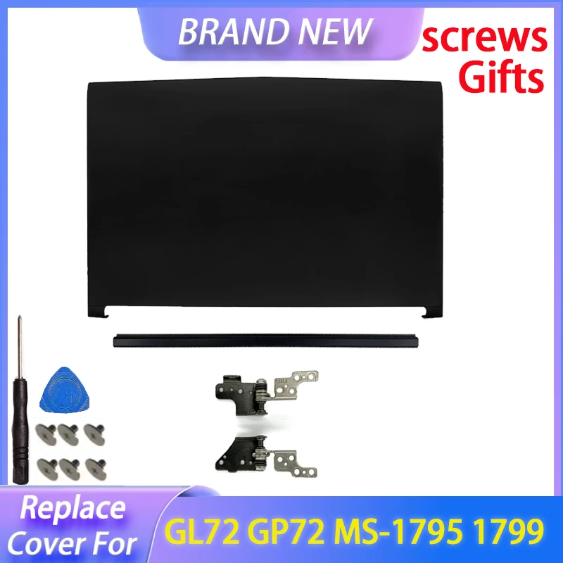 Lunette Avant LCD Pour Ordinateur MSI GE72/GP72/GL72 - Noir - Pièce Détachée Neuve