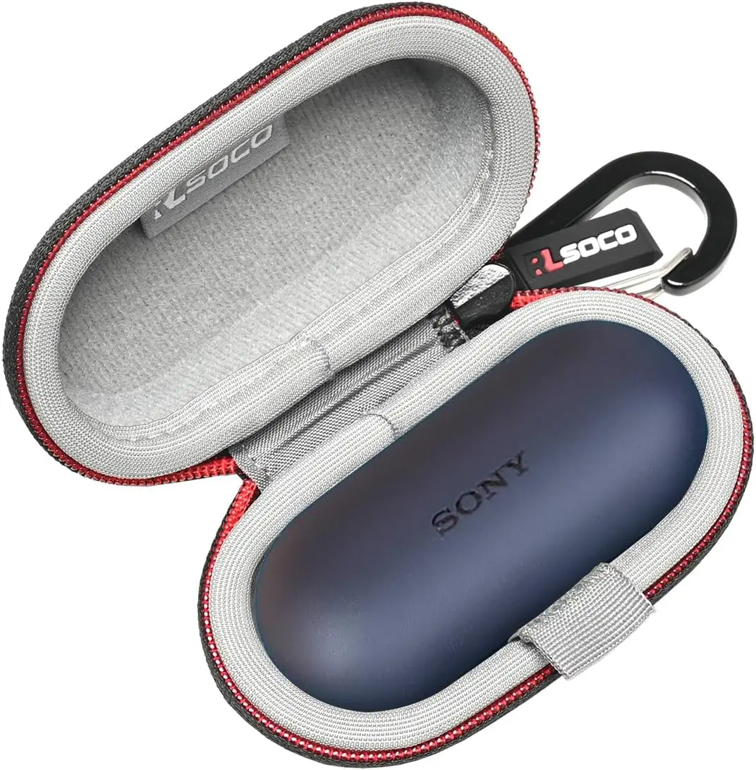Durable Hard Protective Case for Wireless Noise-Canceling Earbud Headphones