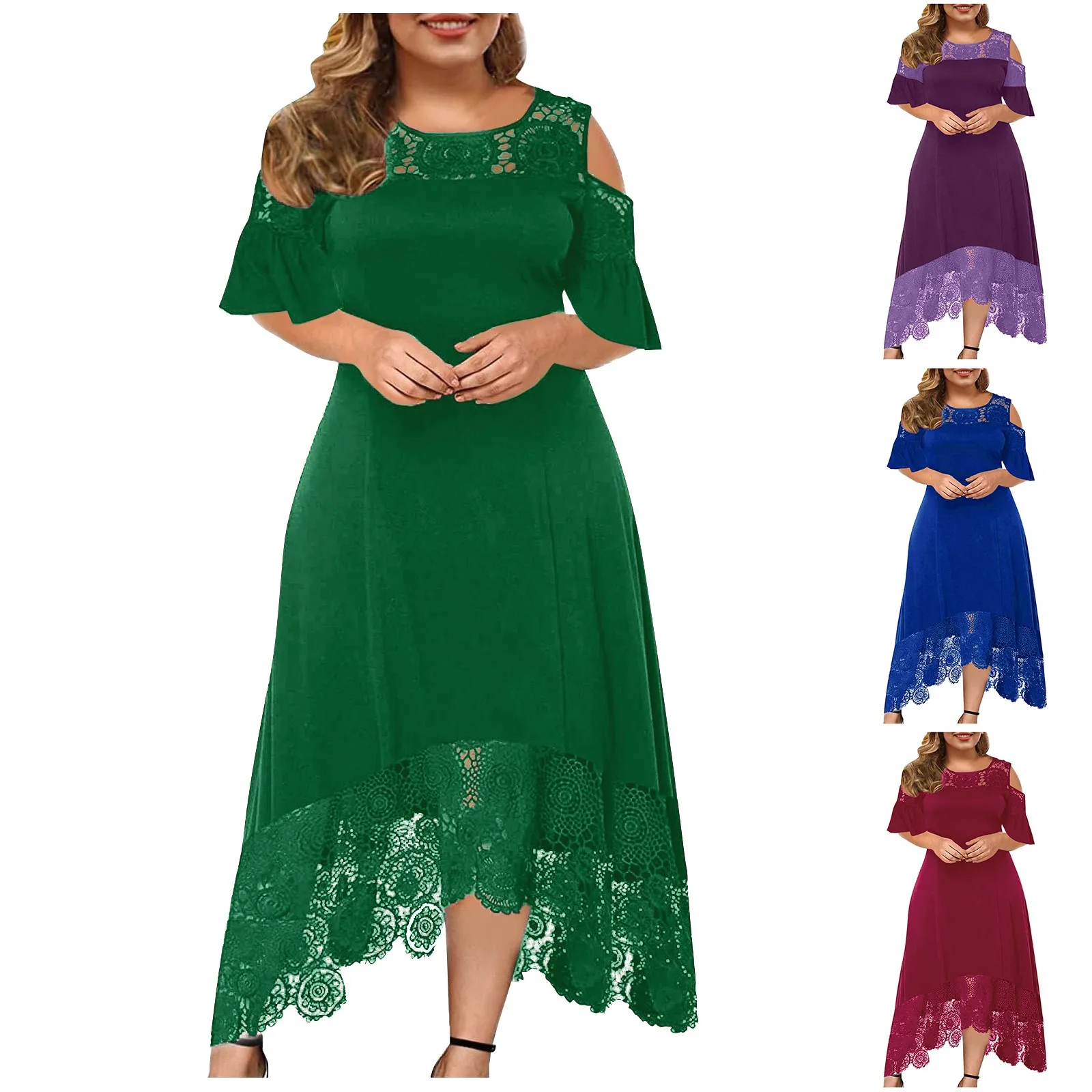 

Dresses For Women Solid Color Fashion Comfortable Skin-Friendly Daily Evening Dress Prom Casual Dress Long Dresses Vestidos
