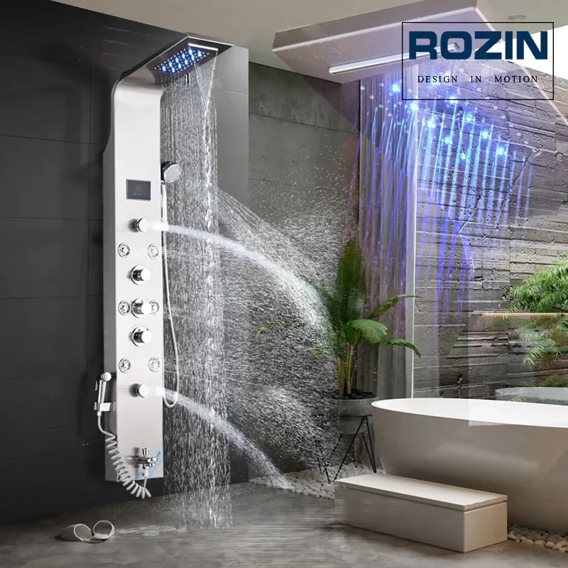LED Shower Panel System