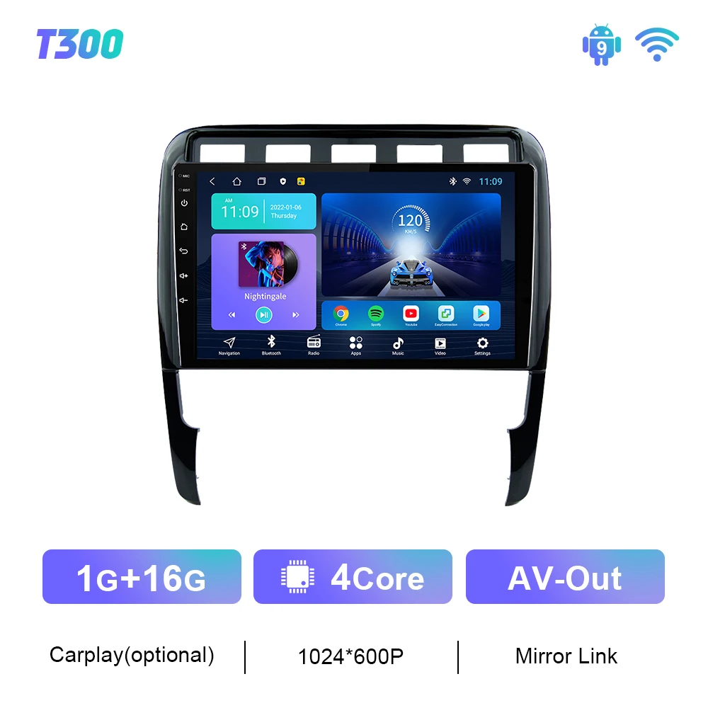 best dvd player for car EKIY T900 For Porsche Cayenne I 1 9PA 2002 - 2010 Car Radio Multimedia Blu-ray QLED Navi GPS Stereo Auto Android BT No 2 Din DVD double din car stereo Car Multimedia Players