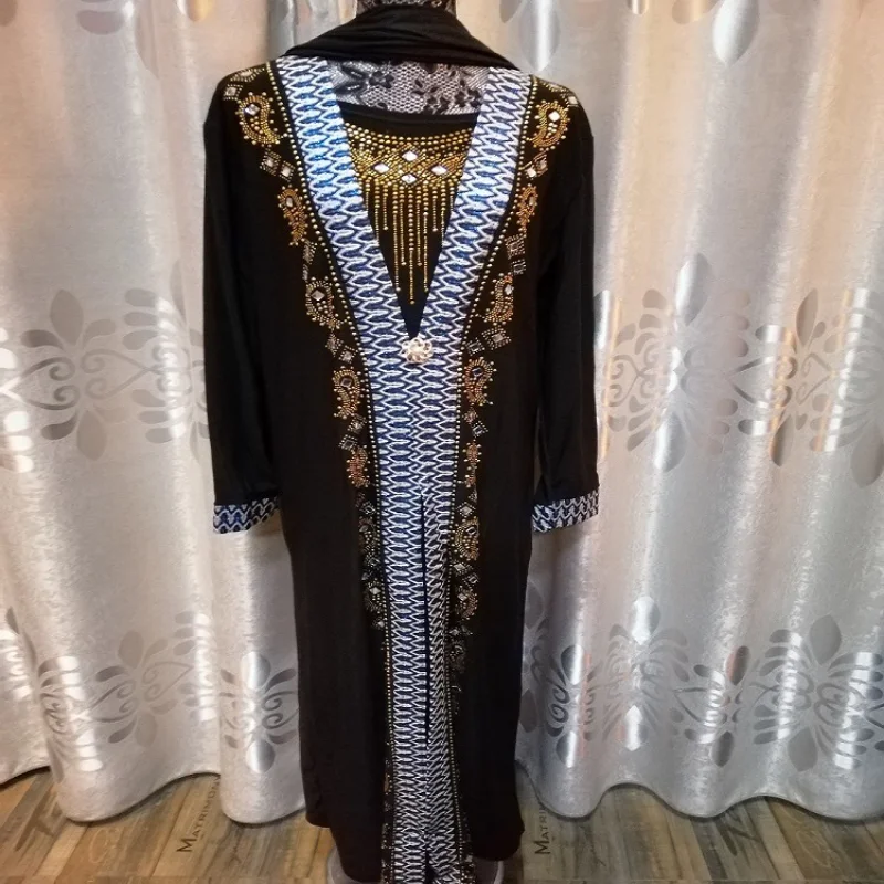 Arab Beaded Robe Dubai Middle East African Women Robe