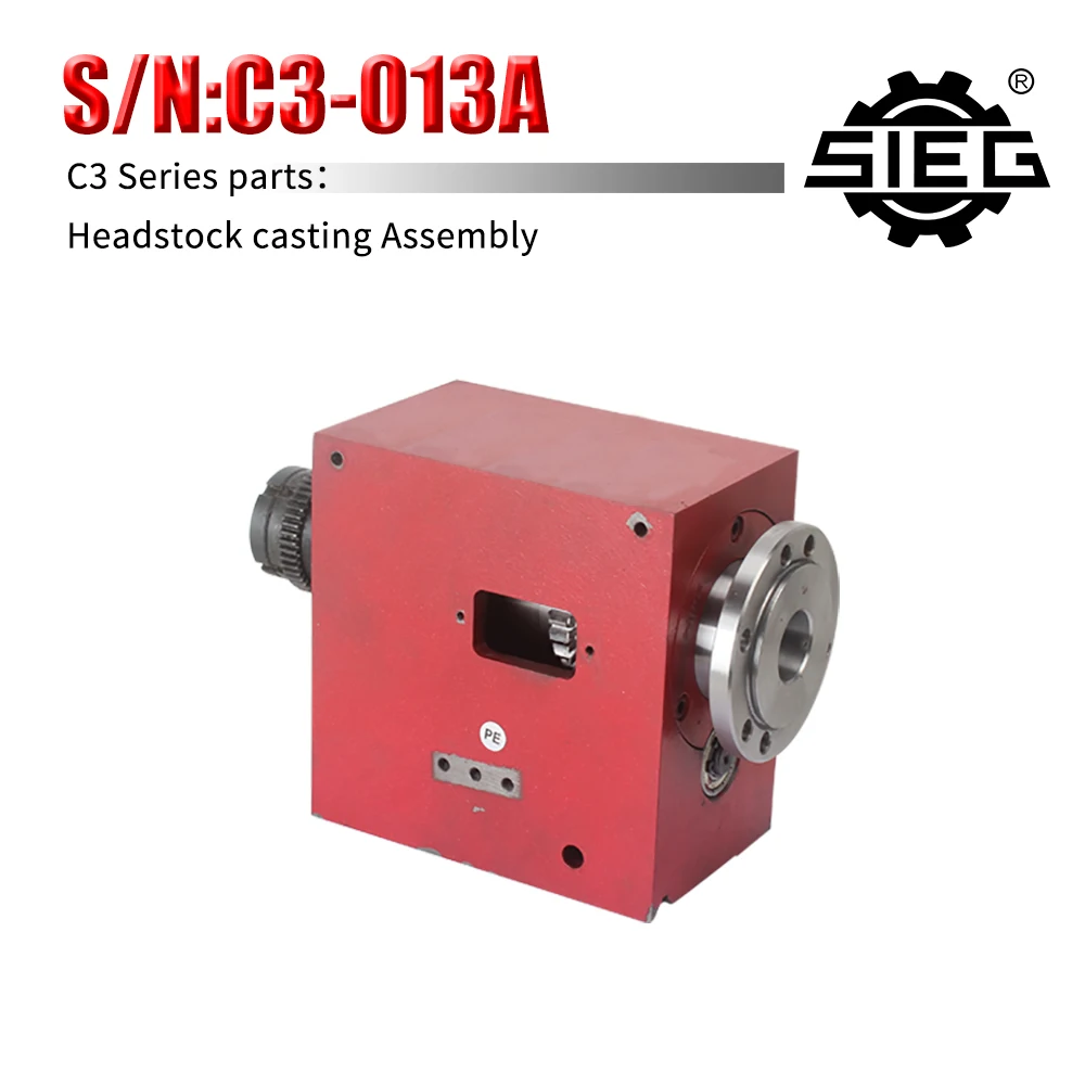 Spindle gearbox assembly SIEG C3&JET BD-7 lathe spare parts high quality transmission spare parts gearbox synchronizer assembly 12js160t 1707140 dump truck spare parts