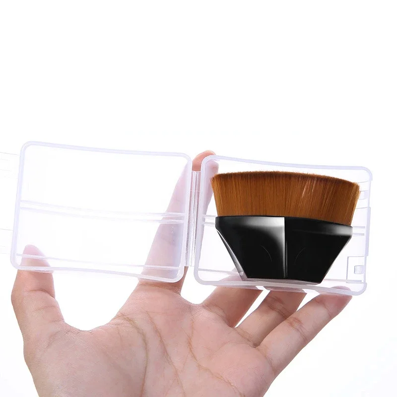 Description Picture 4 of itemNew Magic Makeup Brush Beauty Powder Face Blush Brushes Portable Professional Foundation Brush Large Cosmetics Soft Base Make up