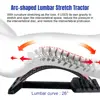 Back Stretcher Magnetotherapy Massage Tools Stretch Fitness Lumbar Support Relaxation Spine Posture Corrector Pain Relief Tools 4