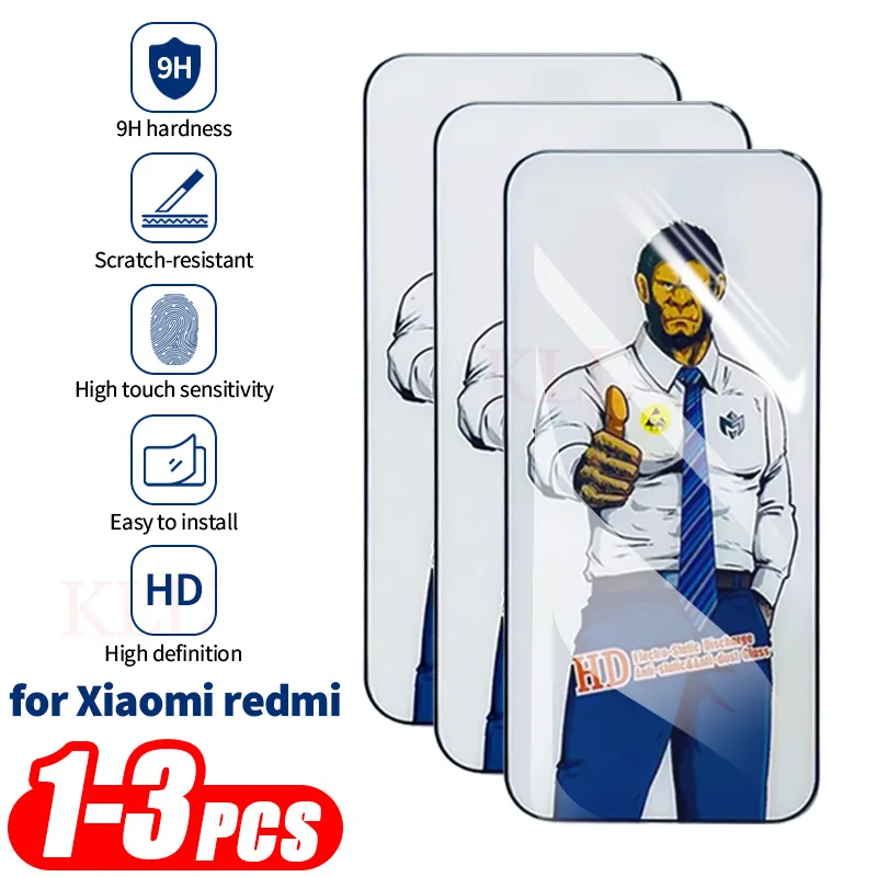 

1-3Pcs 100D 8K HDR Tempered Glass for Xiaomi Redmi Note 12 Turbo 4G 12S Protective Glass Redmi Note 12 Pro Plus Screen Protector