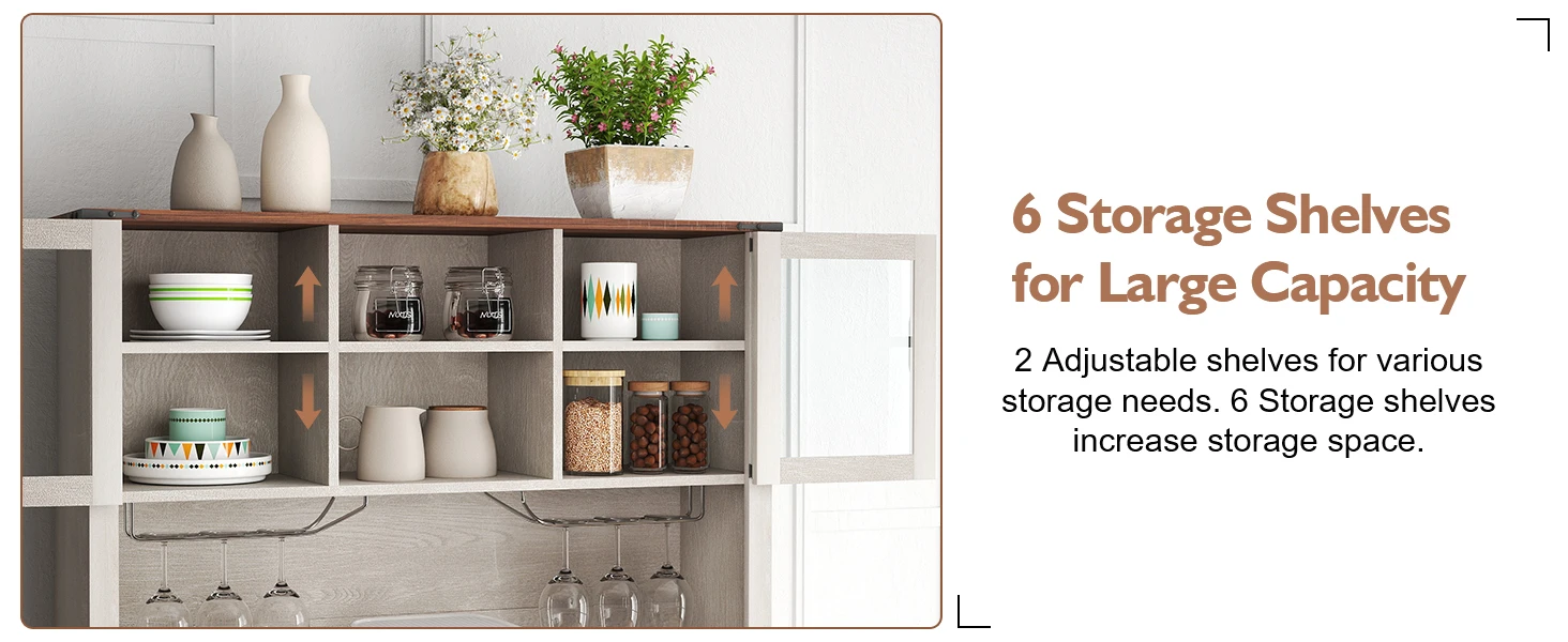 wine rack for inside cabinet; farmhouse furniture; wine fridge cabinet;  buffet cabinet with storage