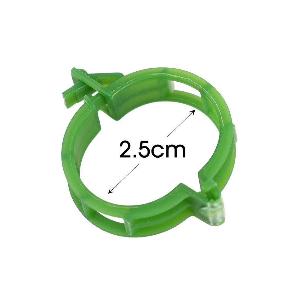 100 Clip Per Piante Rampicanti Riutilizzabili: Supporto Per Pomodori, Uva E Verdure, Fermagli Da Giardino Robusti Per Rami E Tralci - 4