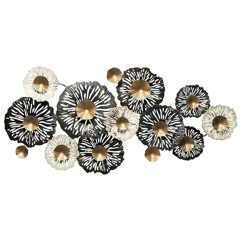 

Современная искусственная Роскошная настенная подвесная декорация для крыльца гостиной фоновый Декор трехмерная кованая железная мебель