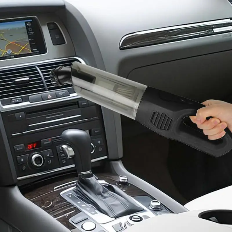 

Портативный Ручной пылесос двойного назначения мощный автомобильный пылесос с мощным всасыванием Беспроводная зарядка