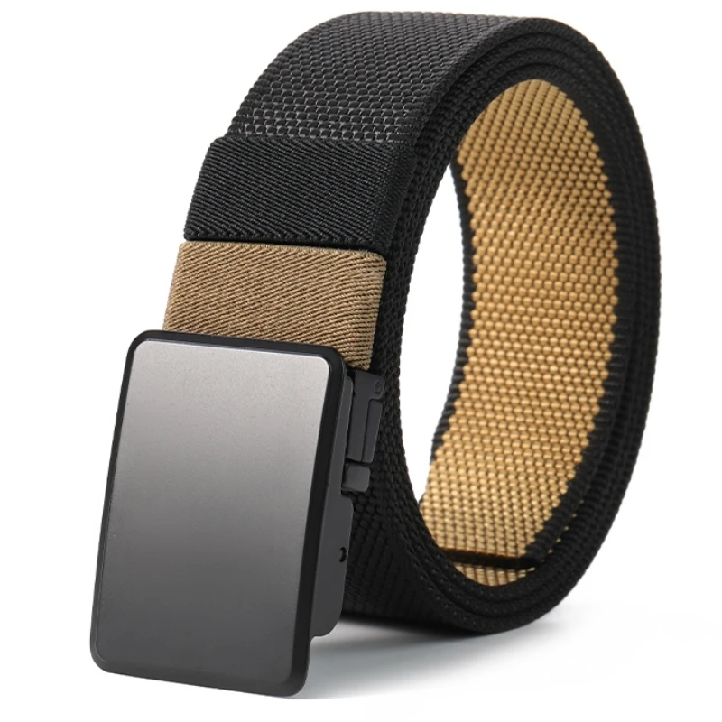 금속 버클 양면 나일론 벨트, 특수 작전 벨트, 야외 스포츠 군사 전술 벨트, 신상 회전 버클 