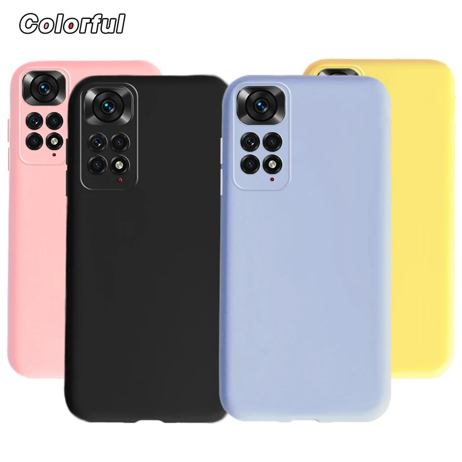 Per Xiaomi Redmi Note 11 4G Custodia Redmi Note 11 S Custodia Morbida In Silicone Candy Matte Cover Per Xiaomi Redmi Note 11 S Note11 S Paraurti