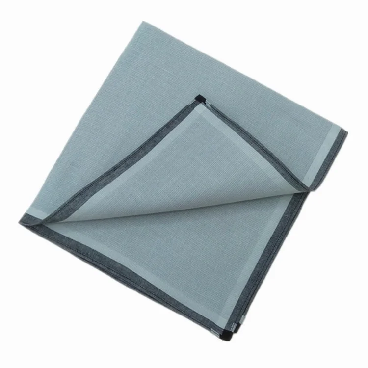 43-43CM-Cotton-Men-s-Handkerchief-Light-Color-Fresh-Handkerchief-Texture-Square.jpg 43 * Cm -Es Pamut Férfi Zsebkendő Világos Színű Friss Textúra Négyzet - Image 4
