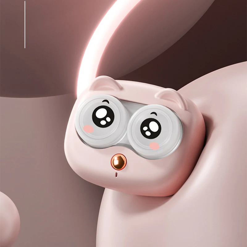 New Ultrasonic Contact Lenses Cleaner Removable Portable High Frequency Vibration Contact Lens Cleaning  For Contact Lens Care