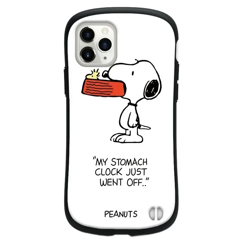 thumbnail image 1 of Funda de teléfono de línea completa Snoopy Charlie Brown para iPhone 14 13 12 11 Pro Max 14 7 8 Plus X XS Max XR Nueva funda linda de cintura delgada, 1 of 5